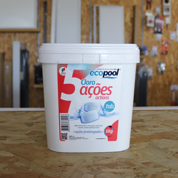 Produto de piscina 5 acções 